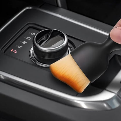 Car Vent Cleaning Soft Brush with Casing Car Interior Cleaning Tool Artificial Car Brush Crevice Dusting Detailing