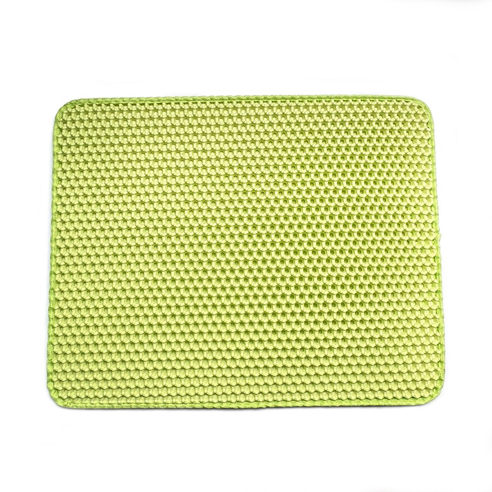 Anti Splash EVA Double-Layer Cat Litter Mat