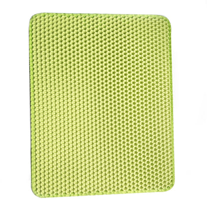 Anti Splash EVA Double-Layer Cat Litter Mat