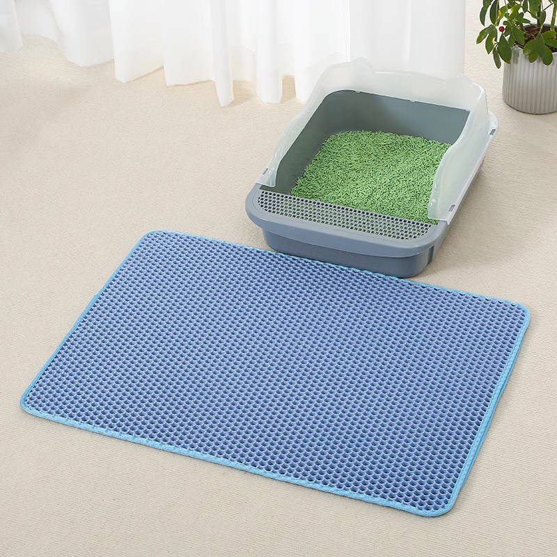 Anti Splash EVA Double-Layer Cat Litter Mat