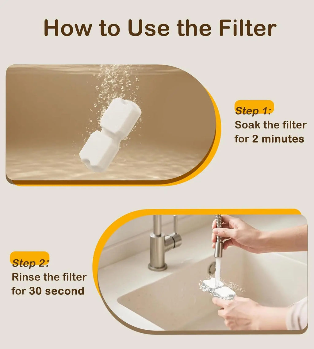 12/20Packs Pet Cat Water Fountain Replacement Carbon Filters & Sponges Set for S15/S15-Pro/S15-Plus/S15-L Hooise Water Dispenser