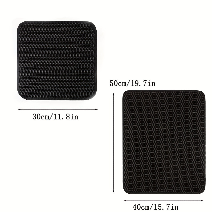 Anti Splash EVA Double-Layer Cat Litter Mat