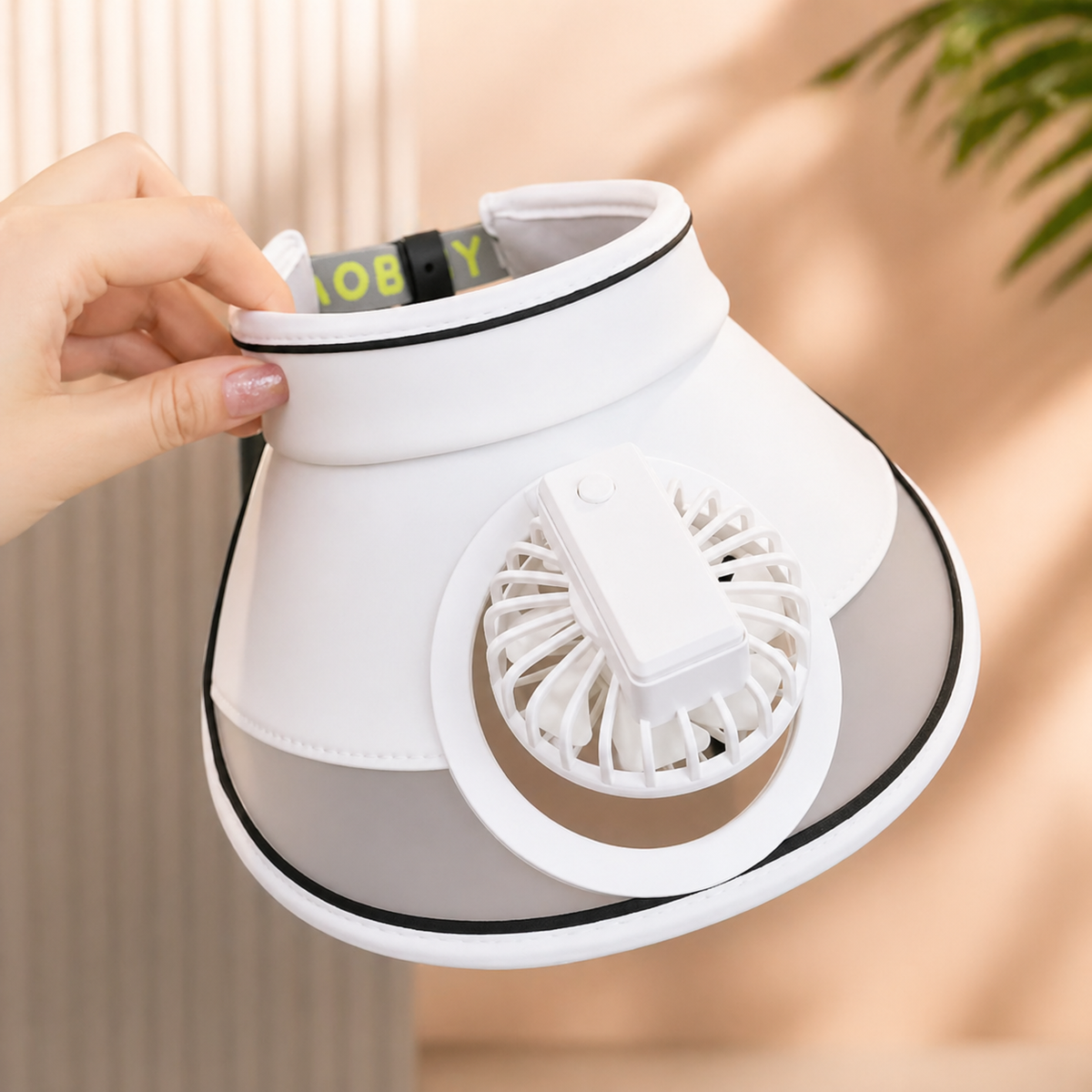Breathable Cooling Fan Hat