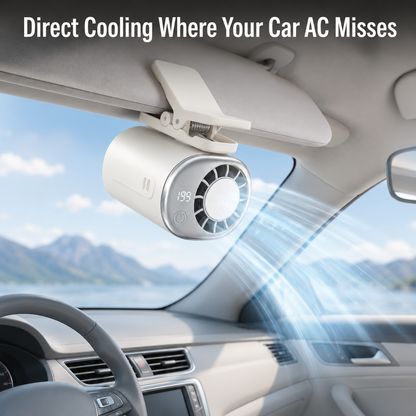 Car Air Conditioner Clip Fan