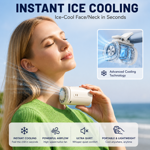 Car Air Conditioner Clip Fan