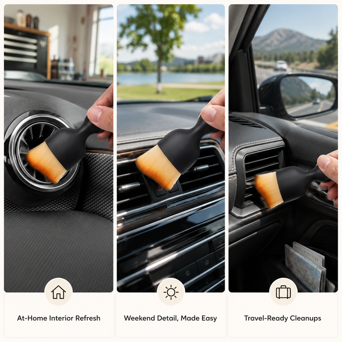 Car Vent Cleaning Brush