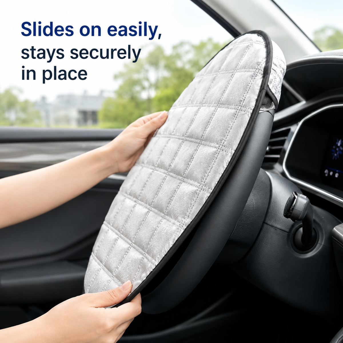 Car Steering Wheel Sun Shade Cover