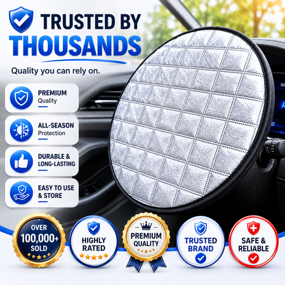 Car Steering Wheel Sun Shade Cover