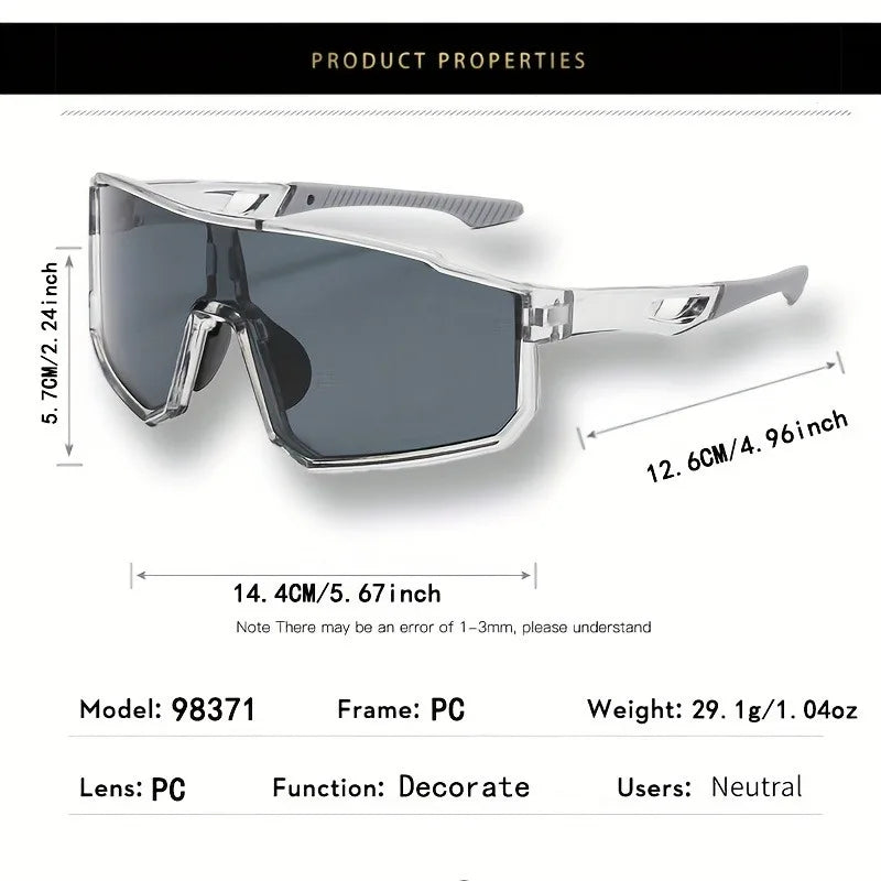 Outdoor Cycling Sunglasses Men Women Bicycle Windproof Sand Sports Goggles UV400 Bike Glasses