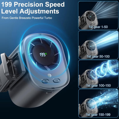 Cooling Portable Clip Car Fan